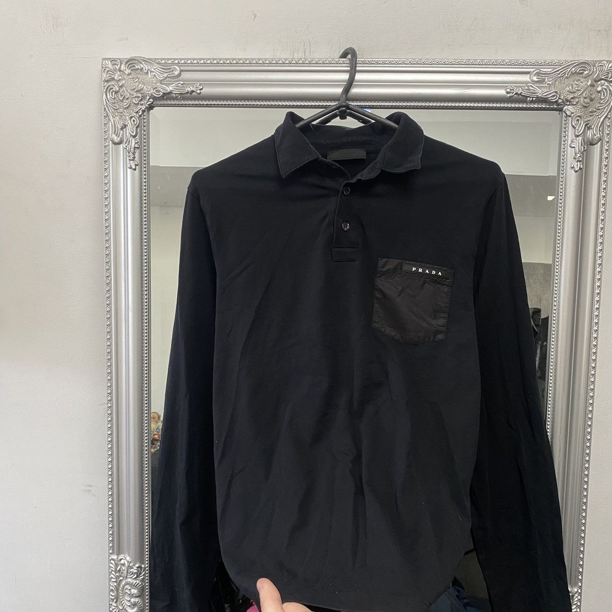 Prada Prada polo long sleeve shirt Size US M / EU 48-50 / 2 - 3 Thumbnail