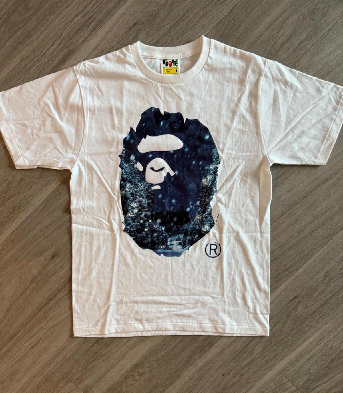 Bape Bape Christmas Photo Ape Head Tee Size US S / EU 44-46 / 1 - 1 Thumbnail