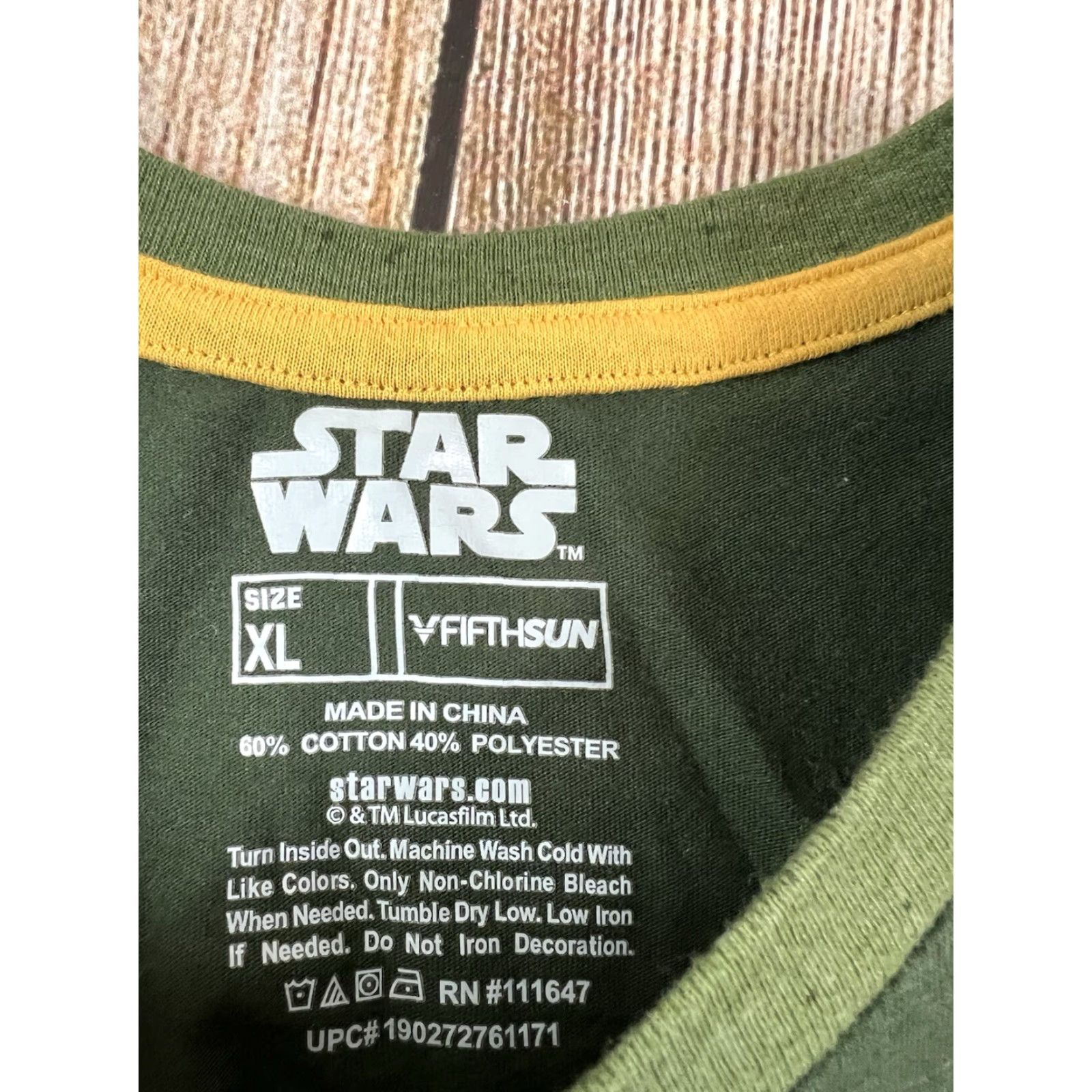 Star Wars Star Wars Rogue One Fifth Sun Green T Shirt XL Men Short Sleeve Regular Size Green Star Wars 90s Theme Discuss? Size US XL / EU 56 / 4 - 4 Thumbnail