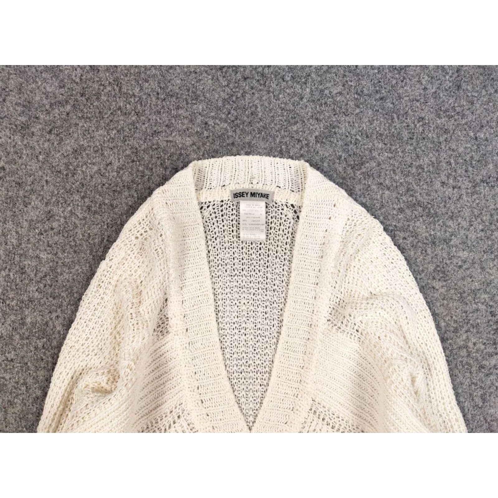 Issey Miyake VINTAGE Issey Miyake Japan Linen Knit Sweater Shirt? Size S / US 4 / IT 40 - 7 Thumbnail