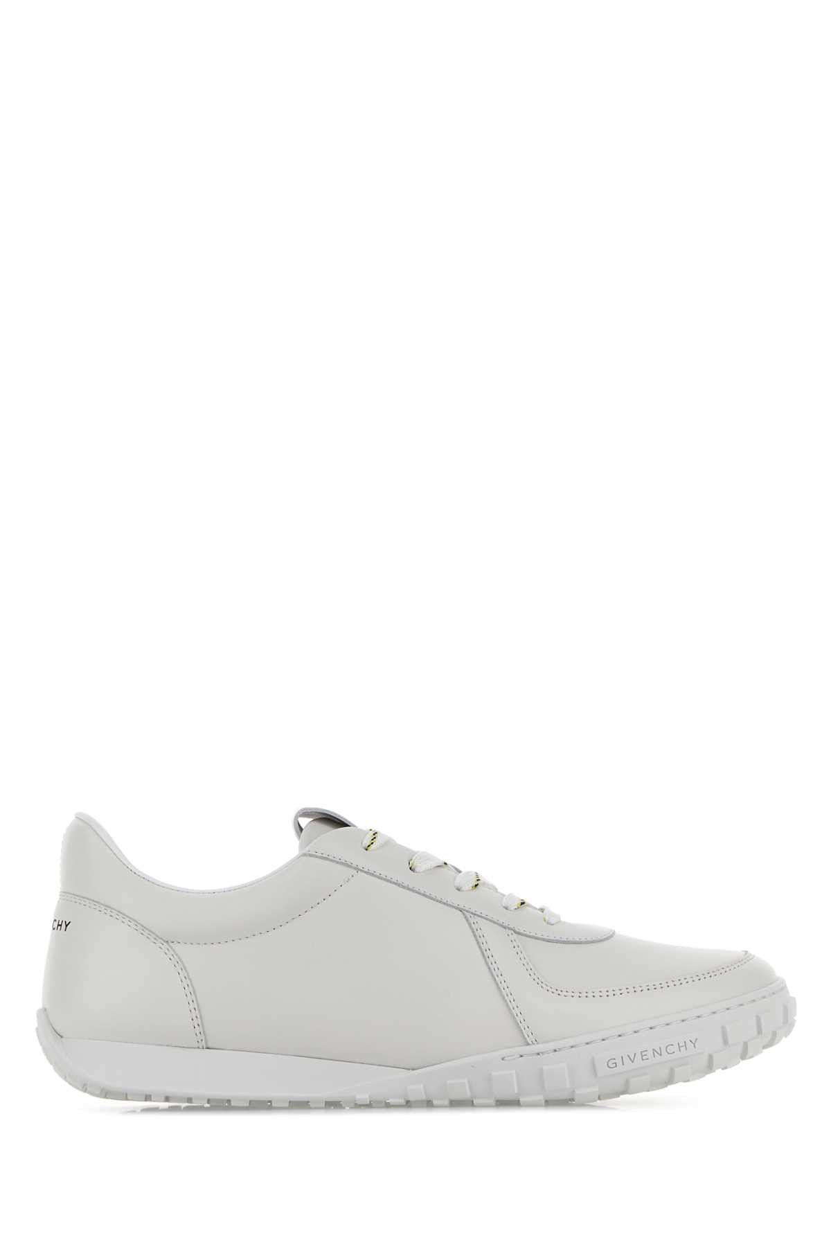 Givenchy White Leather Glide Sneakers Size US 8.5 / EU 41-42 - 1 Thumbnail