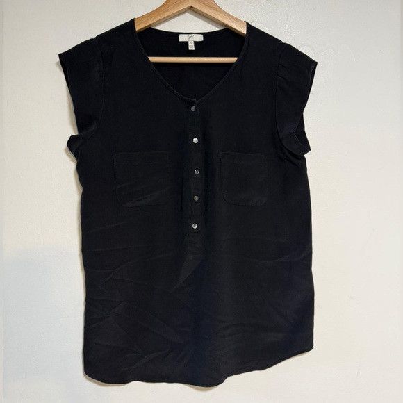 Joie Joie Black Sleeveless Blouse Women’s Size S Size S / US 4 / IT 40 - 2 Thumbnail