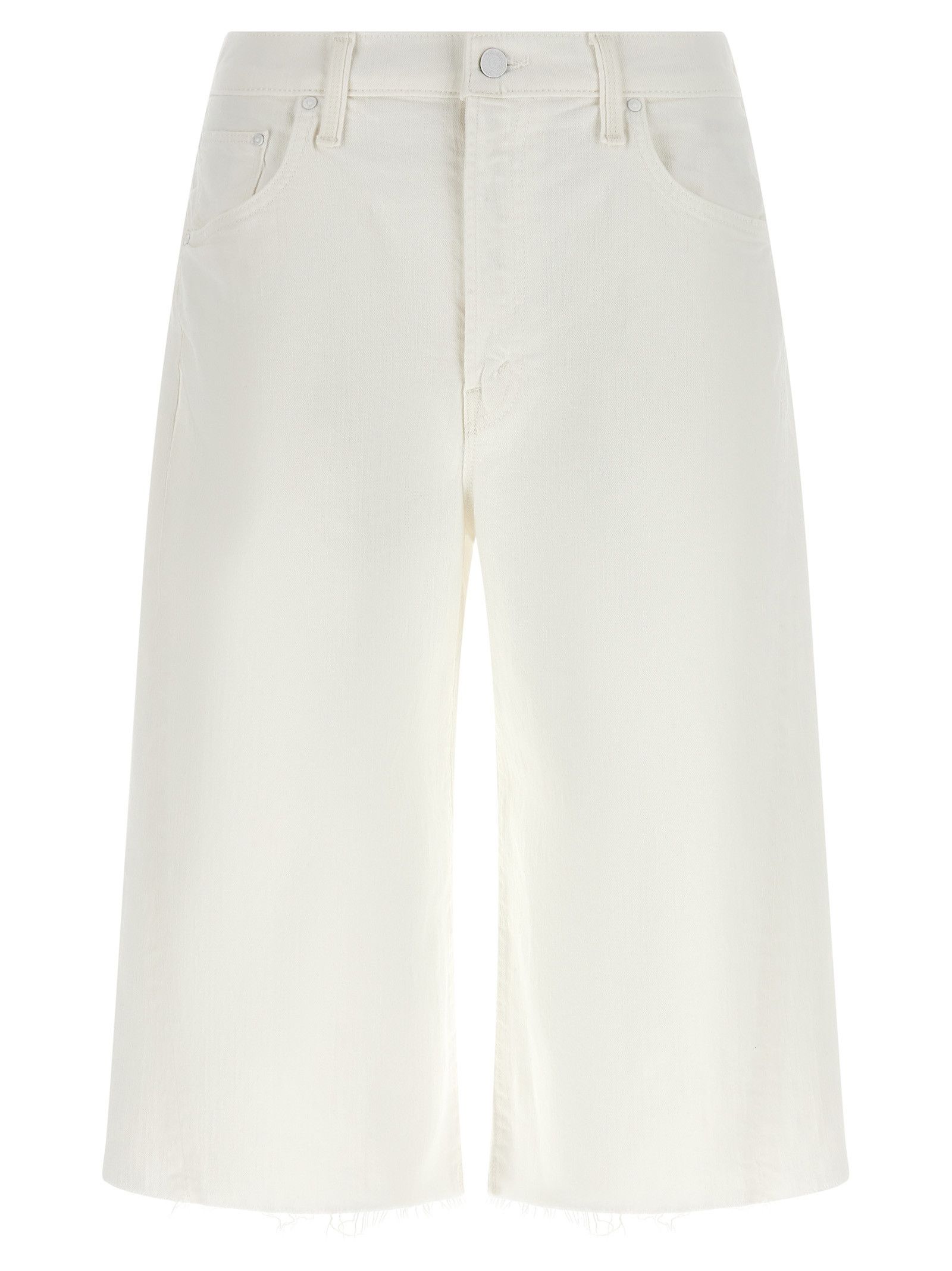 MOTHER 'The Whole Lot Zip Twist Fray' bermuda shorts Size 26" / US 2 / IT 38 - 1 Thumbnail