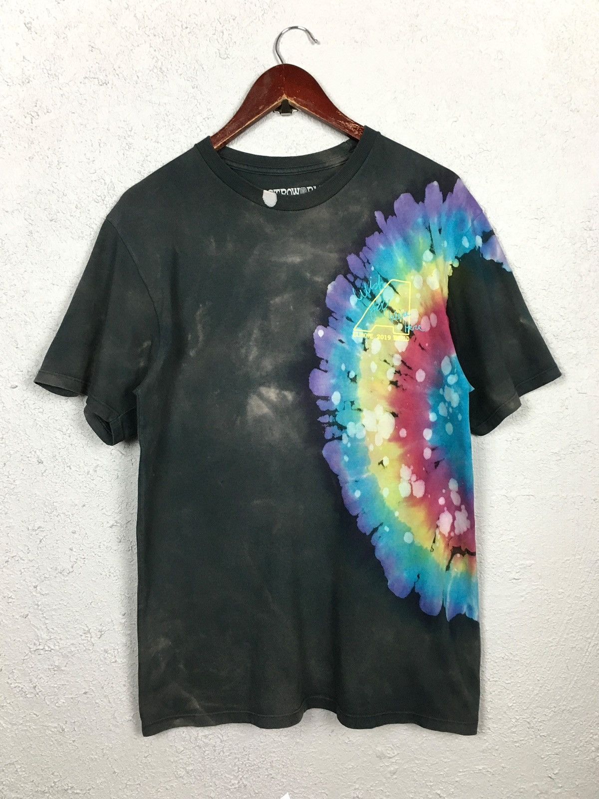 Band Tees × Travis Scott tshirt ASTROWORLD Travis Scott Wish You Were Here Tie-Dye Size US M / EU 48-50 / 2 - 1 Thumbnail