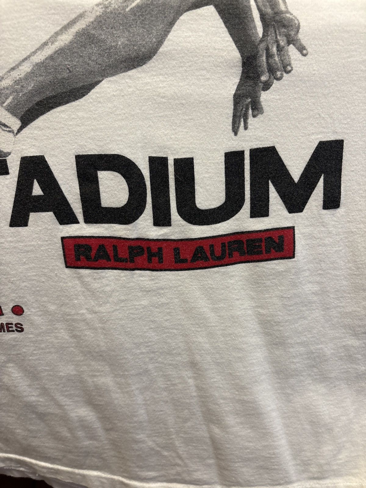 Polo Ralph Lauren Vintage 1992 Polo Ralph Lauren STADIUM T-Shirt Grail Size US L / EU 52-54 / 3 - 10 Thumbnail