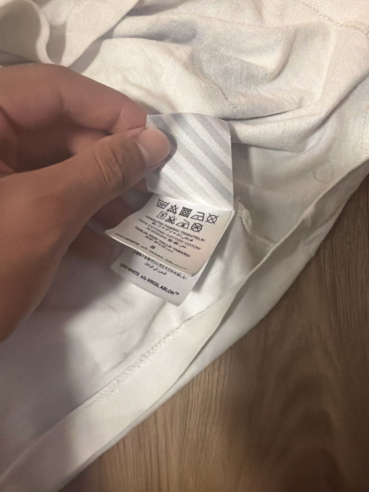 Off-White Off white shirt size small Size US S / EU 44-46 / 1 - 5 Thumbnail