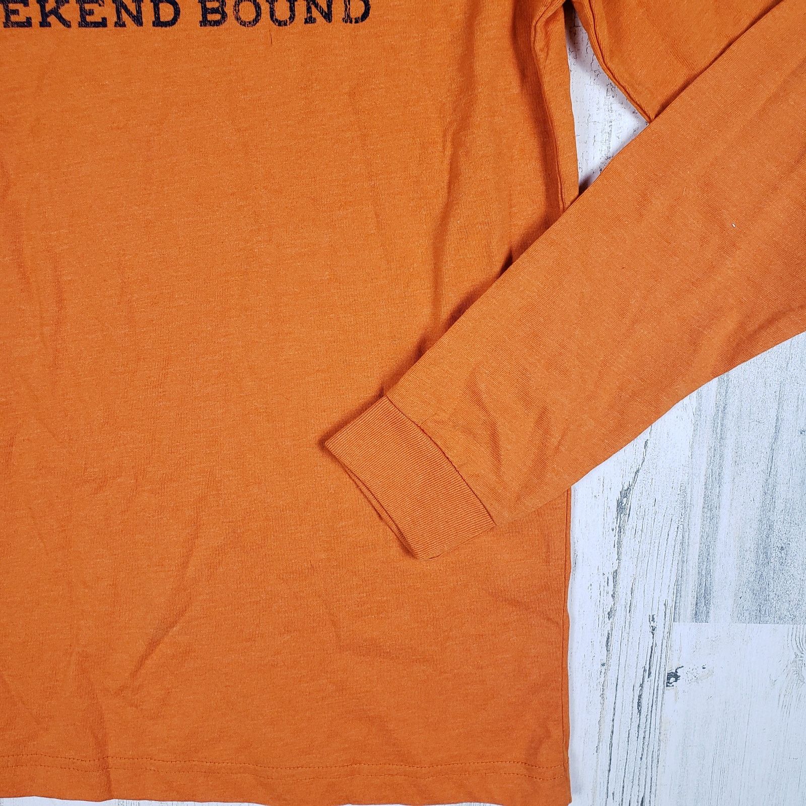 Izod NWT Izod Saltwater Orange Jeep Long Sleeve Tee Size Small Size US S / EU 44-46 / 1 - 10 Thumbnail