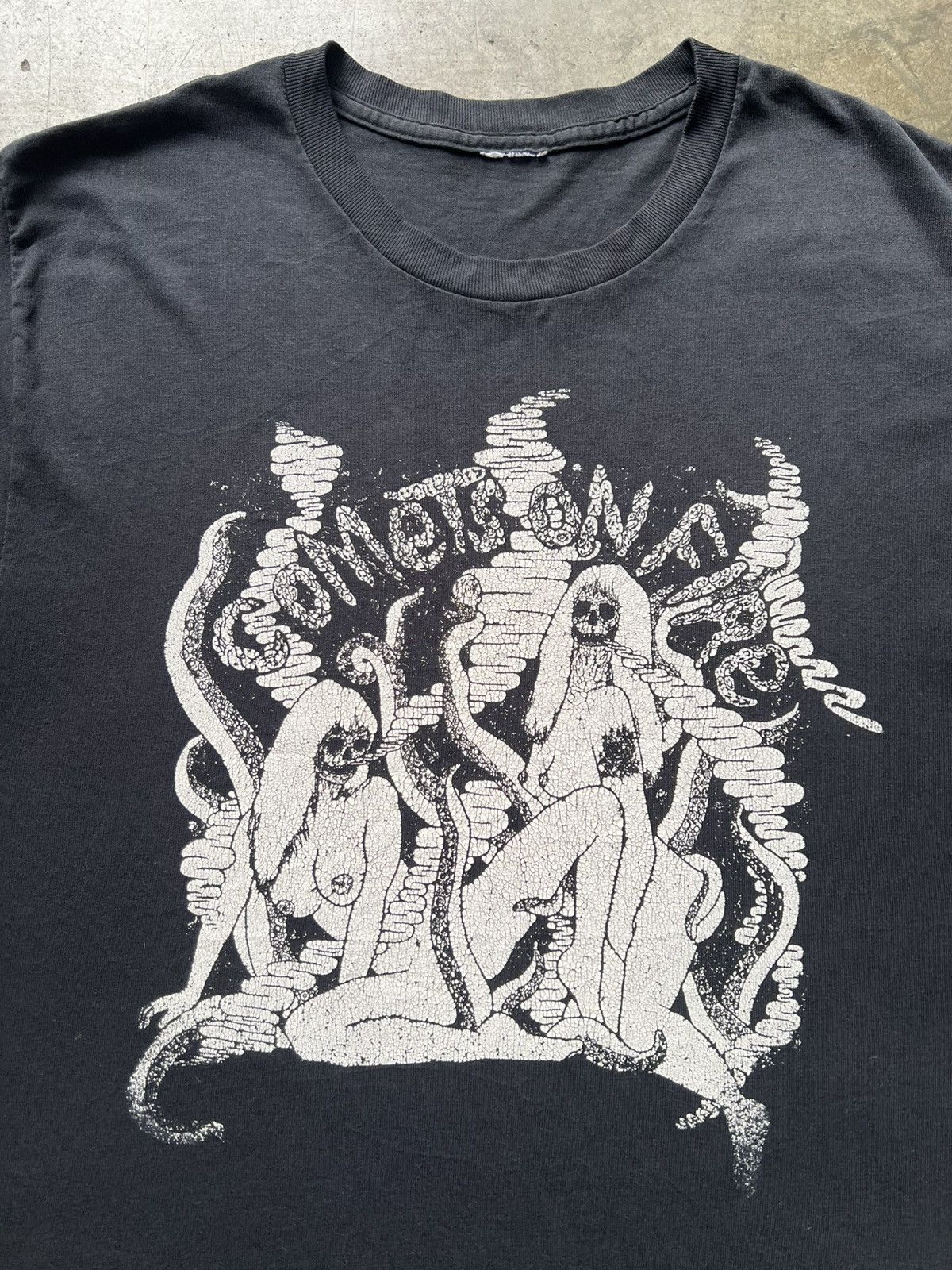 Vintage 2004 Comets On Fire Band Tee Shirt Tour Noise Rock Nirvana Size US L / EU 52-54 / 3 - 1 Thumbnail