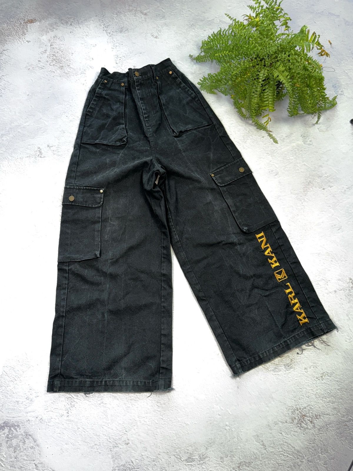 Karl Kani Karl Kani Baggy Flared Pants 2Pac Style Vintage Size US 32 / EU 48 - 2 Thumbnail