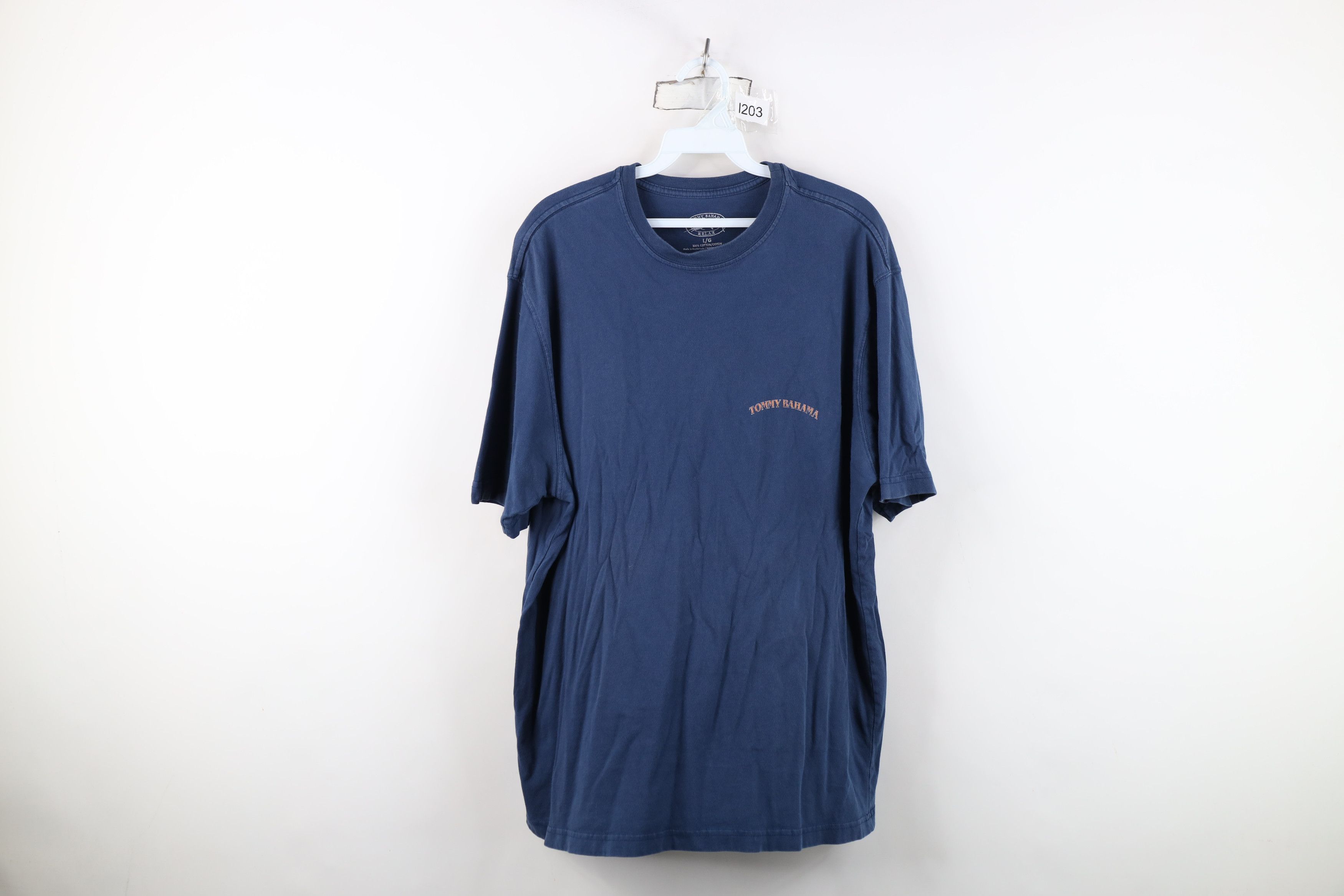 Tommy Bahama Vintage Y2K Tommy Bahama Relax Net Holdings Hammock T-Shirt Size US L / EU 52-54 / 3 - 1 Thumbnail