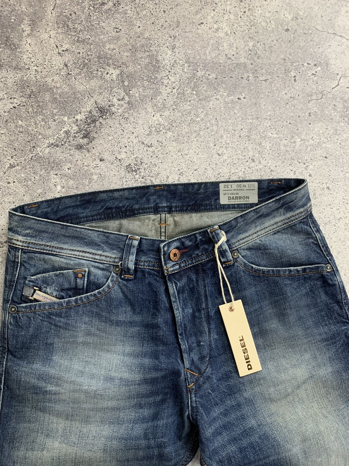Diesel × Vintage Vintage Diesel Denim New Pants 30x32 Size US 30 / EU 46 - 4 Thumbnail