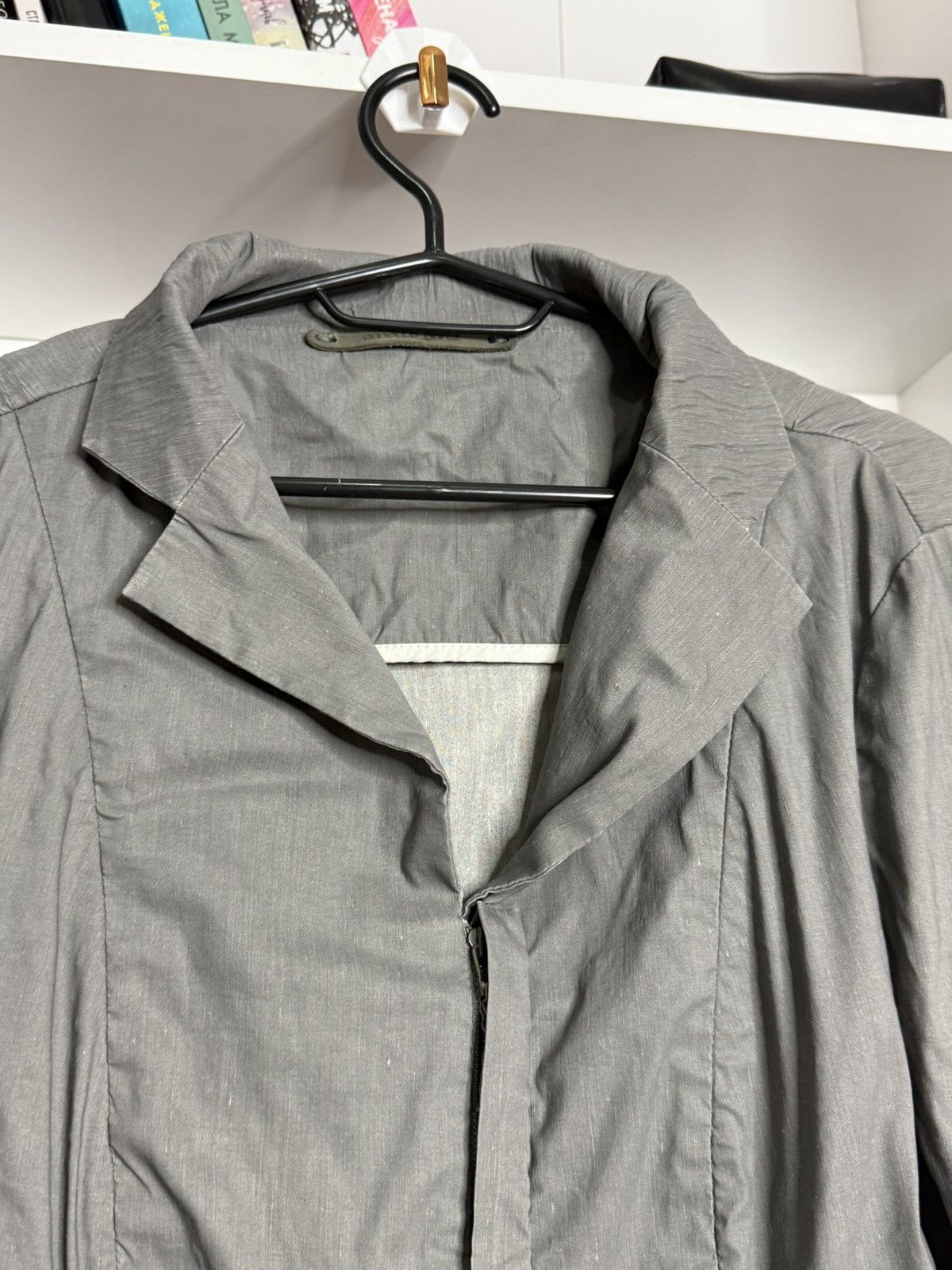 Annette Gortz Anette Gortz Luxury gray linen blazer size 40 Size M / US 6-8 / IT 42-44 - 8 Thumbnail