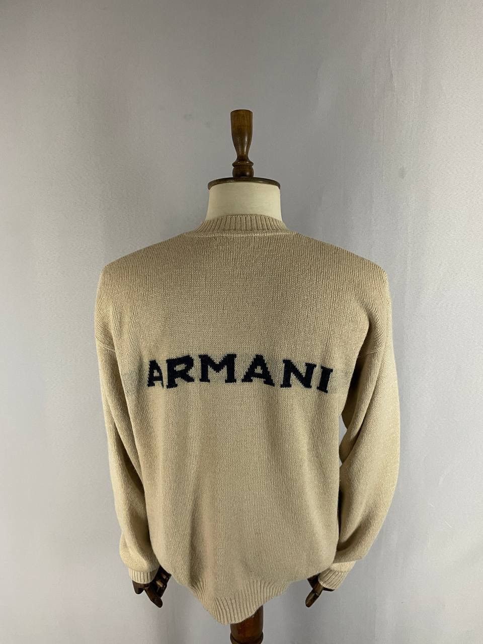 Emporio Armani Emperio Armani Vintage Sweater Logo Size US L / EU 52-54 / 3 - 2 Thumbnail