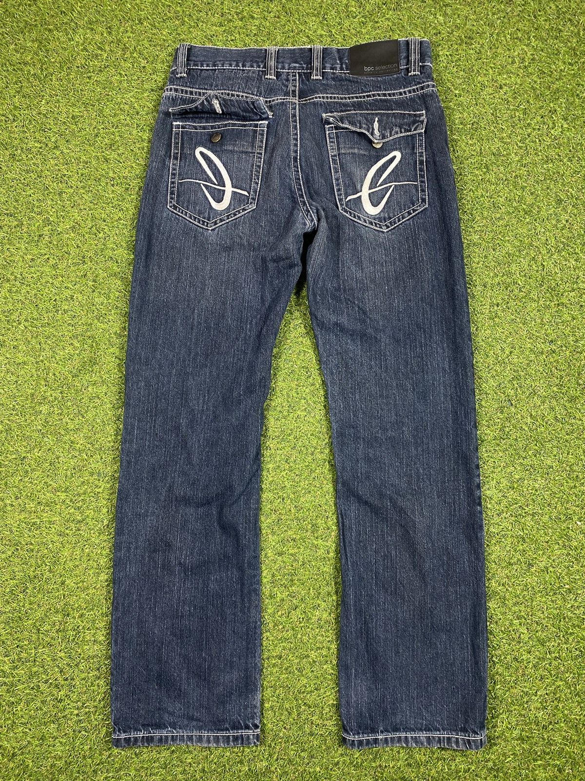 Vintage Vintage Y2k Japanese jeans faded streetwear style size 33 Size US 33 - 1 Thumbnail