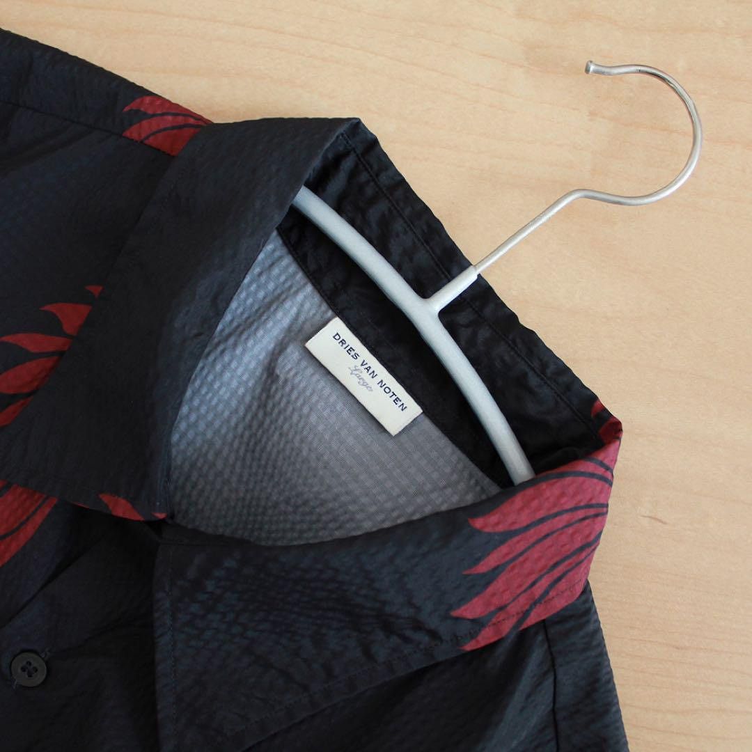 Dries Van Noten DIRES VAN NOTEN 2023SS Feather Pattern Shirt Size US L / EU 52-54 / 3 - 5 Thumbnail
