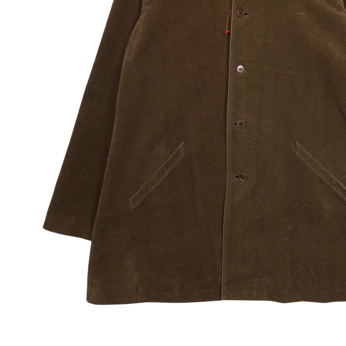 Japanese Brand INED Made in Japan Velvet Collar Coat Jacket #2290-C102 Size US M / EU 48-50 / 2 - 3 Thumbnail