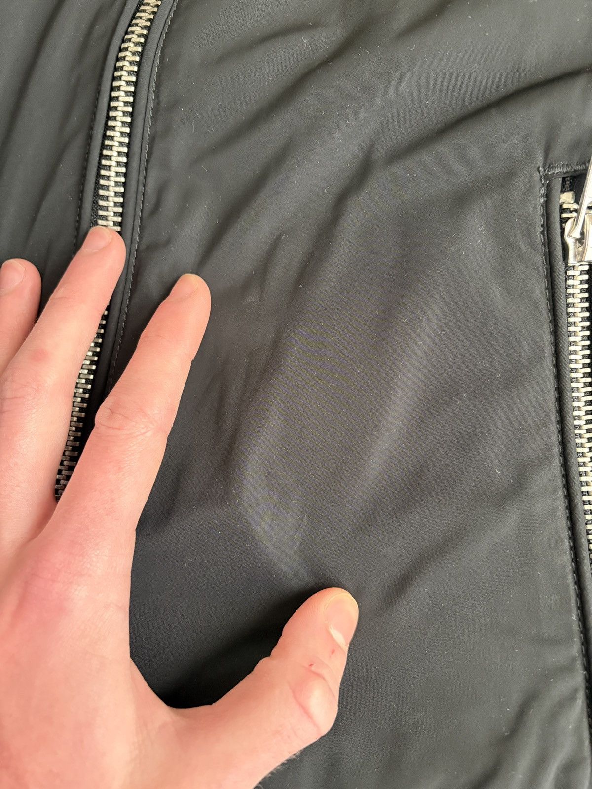 Diesel Diesel Leather Patch Logo Teflon System Moto Racing Jacket Size US M / EU 48-50 / 2 - 9 Thumbnail