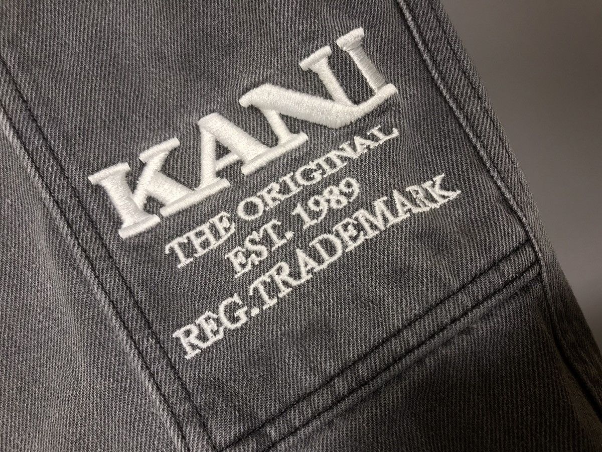 Karl Kani Karl Kani Mens Cargo Denim Y2K Baggy Fit Jeans Gray SMALL Size US 32 / EU 48 - 9 Thumbnail