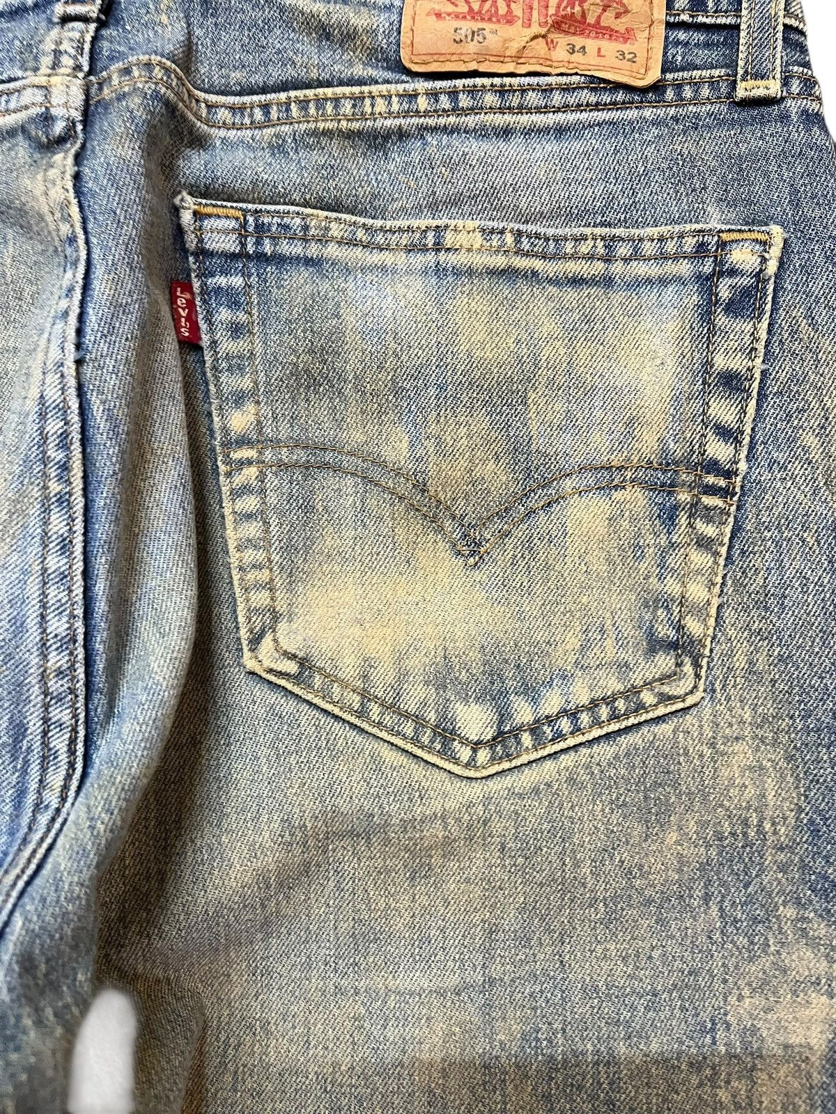 Levi's Vintage Clothing Vintage Levi’s 505 Mudwash Denim Size US 34 / EU 50 - 7 Thumbnail