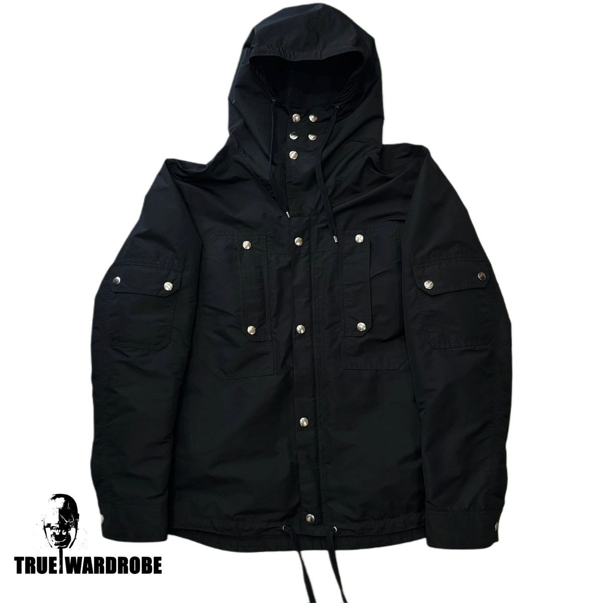 Dior SS08 Dior Homme KVA Era Black Nylon Spyder Windbreaker | Grailed