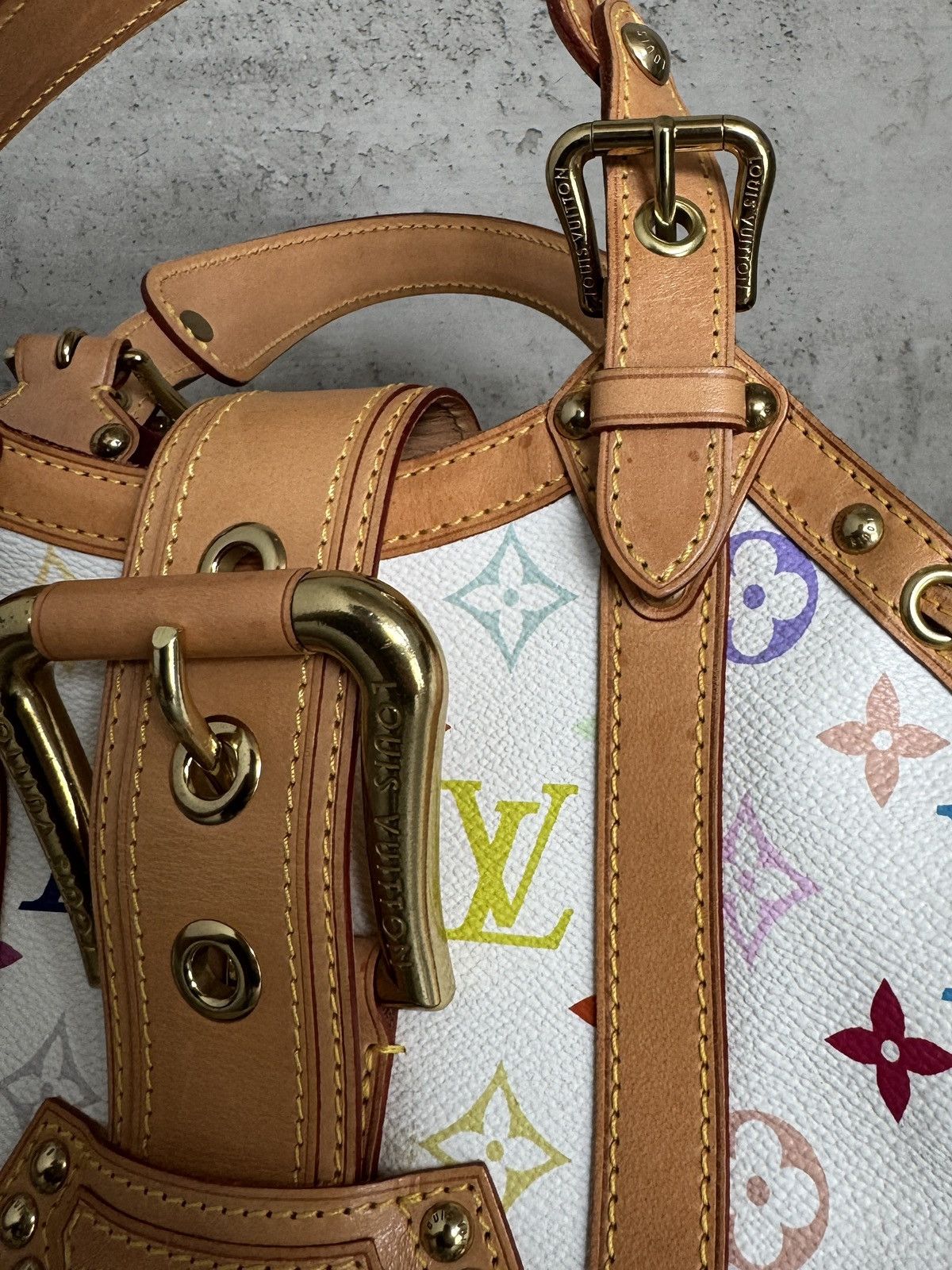 Louis Vuitton × Takashi Murakami Louis Vuitton Multicolore Theda GM by Takashi Murakami Size ONE SIZE - 10 Thumbnail