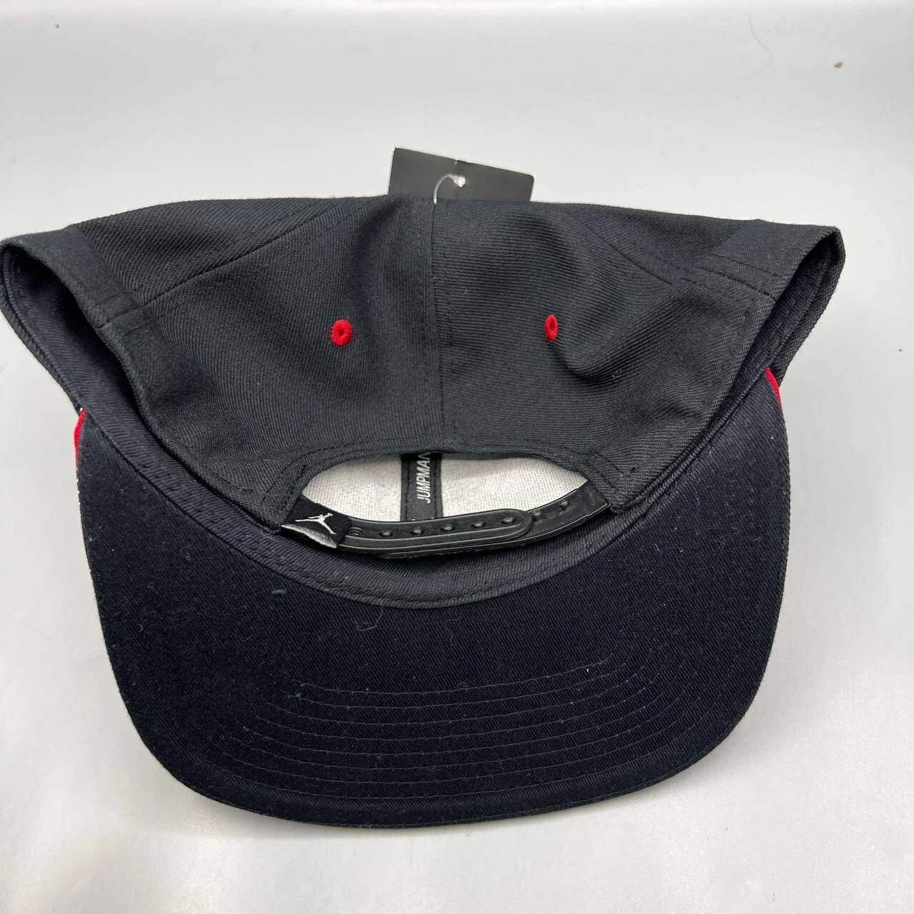 Jordan Brand Air Jordan 13 XIII Bred Hat Men Embroidered Snap Back Cap Size ONE SIZE - 3 Thumbnail