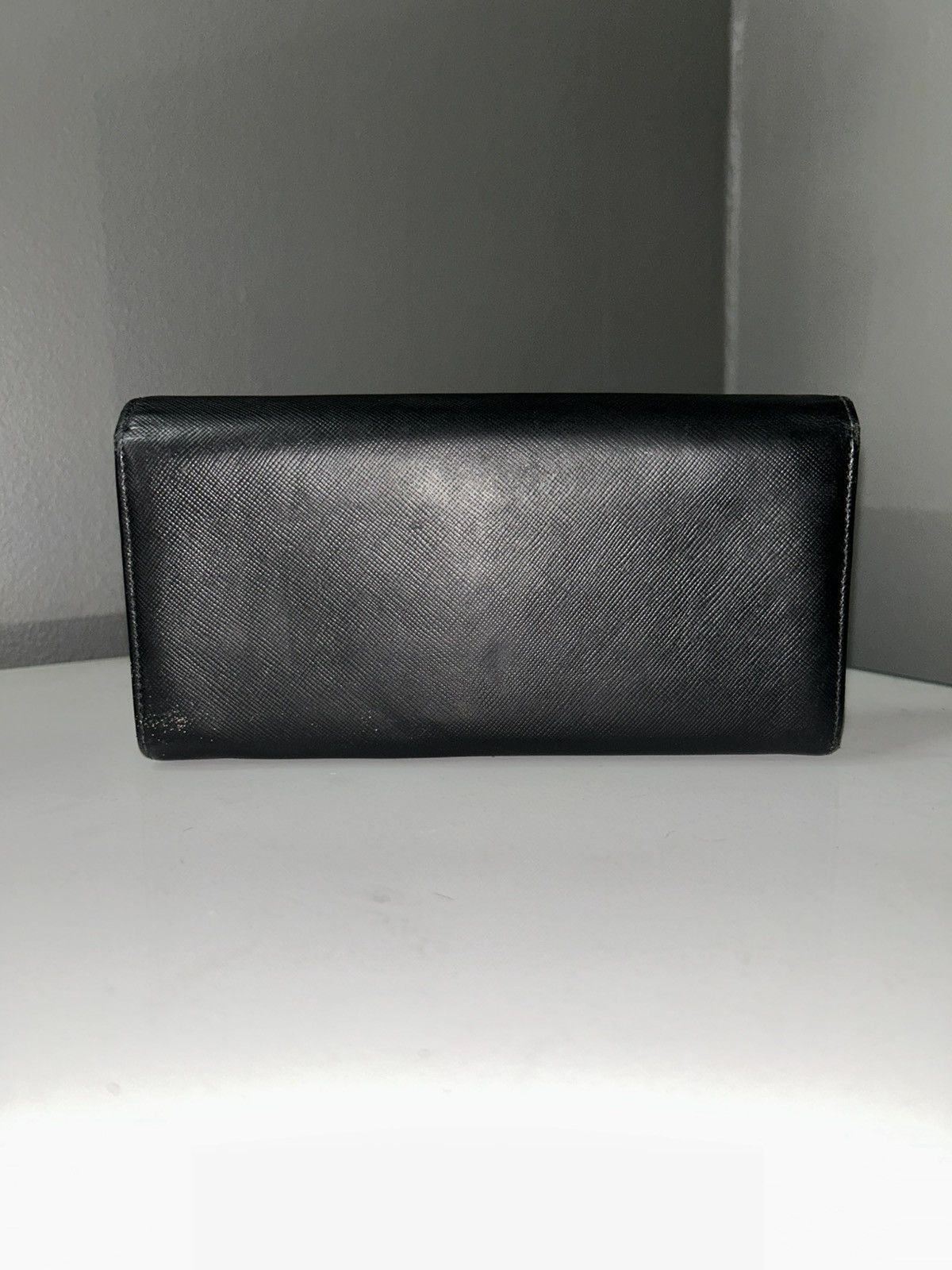 Vivienne Westwood Vivienne Westwood Black Leather Long Wallet w/ Red Interior Size ONE SIZE - 12 Thumbnail