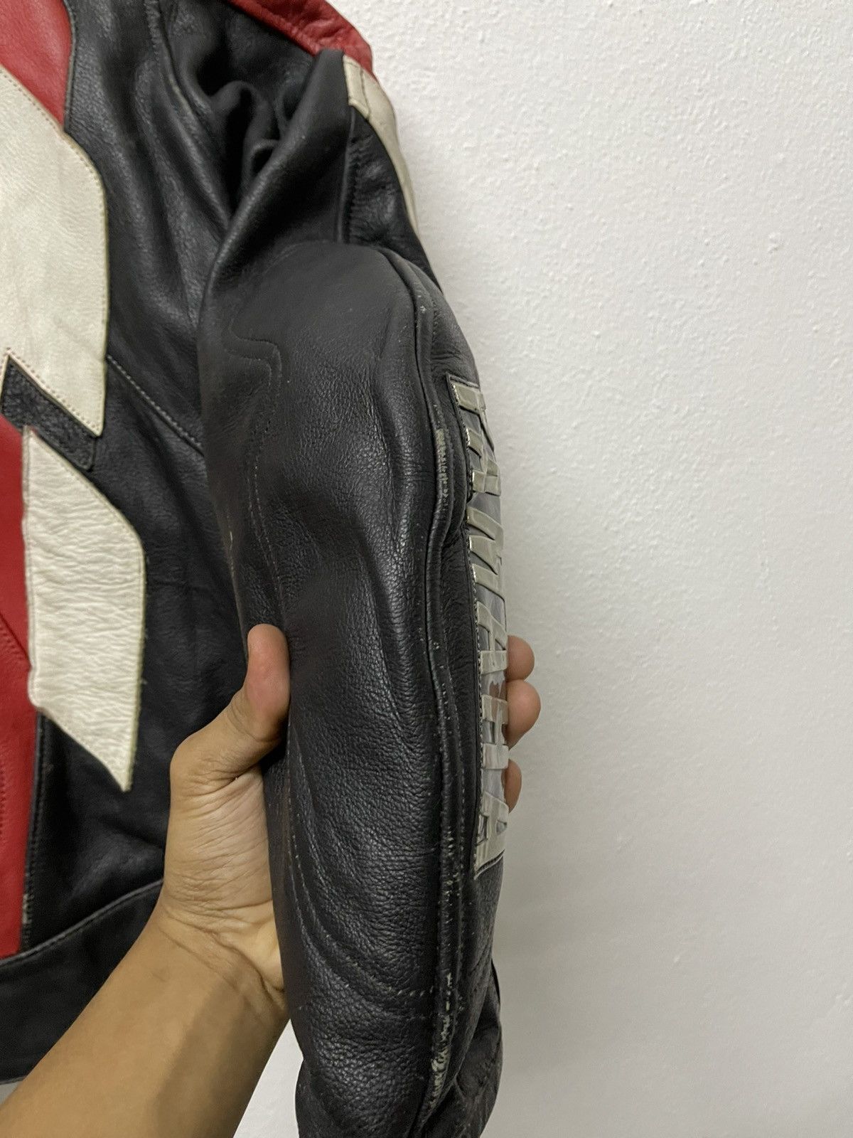 Yamaha 90s YAMAHA RACING LEATHER JACKET RARE DESIGN Size US XS / EU 42 / 0 - 21 Thumbnail