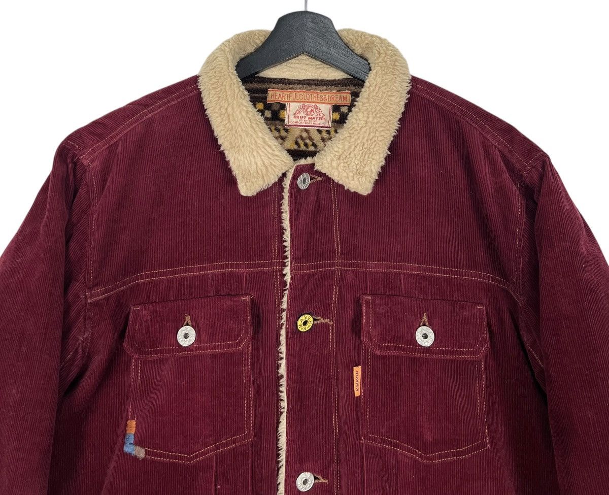 Japanese Brand Vintage Kriff Mayer Sherpa Jacket Size US L / EU 52-54 / 3 - 6 Thumbnail