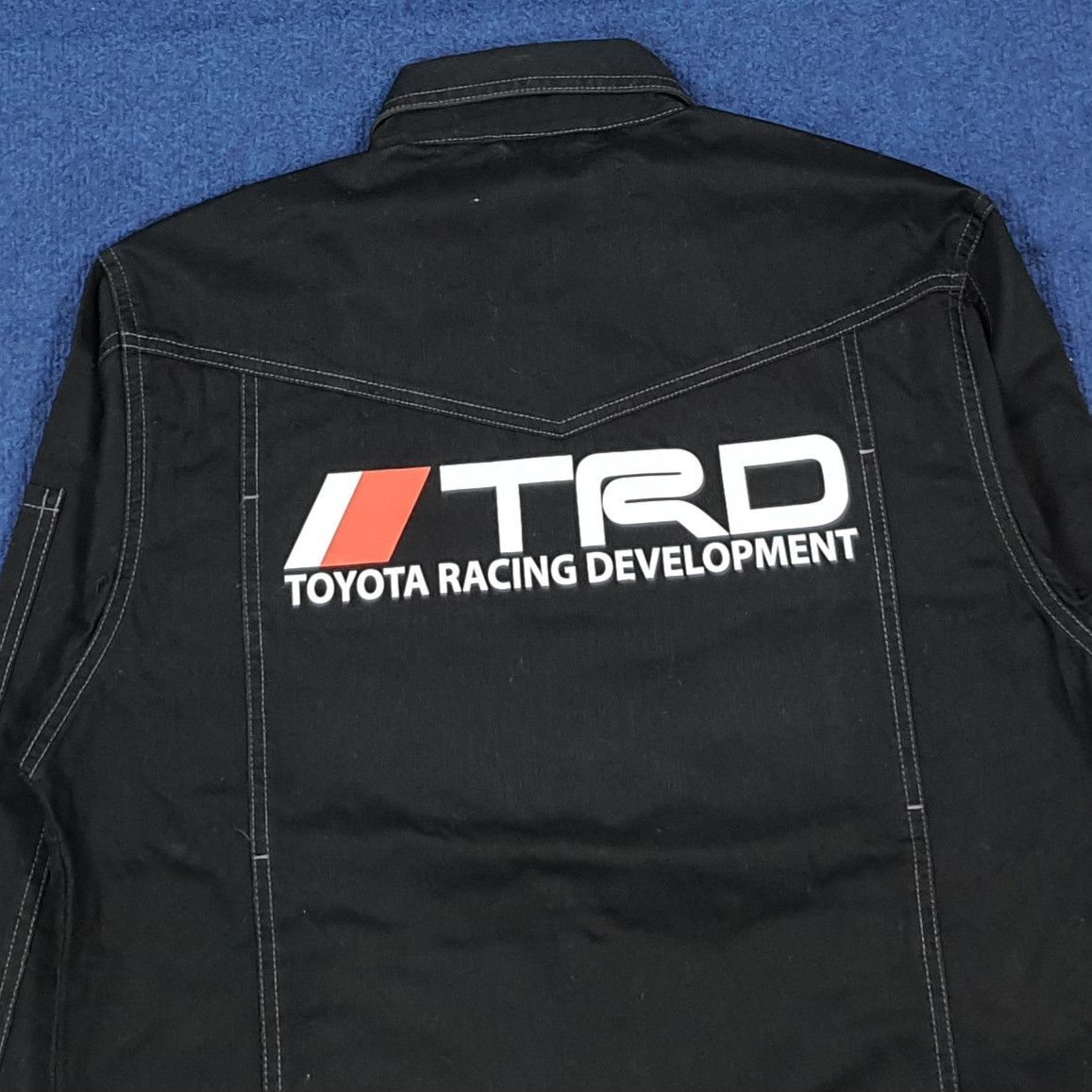 Japanese Brand Vintage TRD Toyota Motorsports Zipper Sweatshirt C287N3 Size US M / EU 48-50 / 2 - 2 Thumbnail