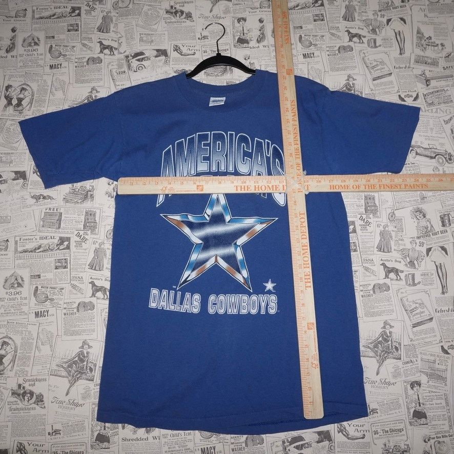 NFL Large - Vintage Y2K salem NFL 1990s Dallas cowboys t-shirt Size US L / EU 52-54 / 3 - 4 Thumbnail