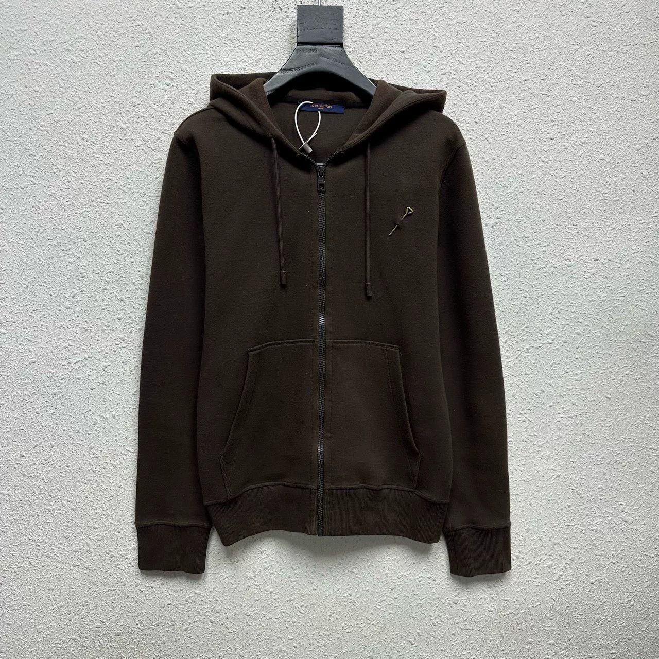 Louis Vuitton louis vuitton zip hoodie jacket in brown Size US S / EU 44-46 / 1 - 1 Thumbnail