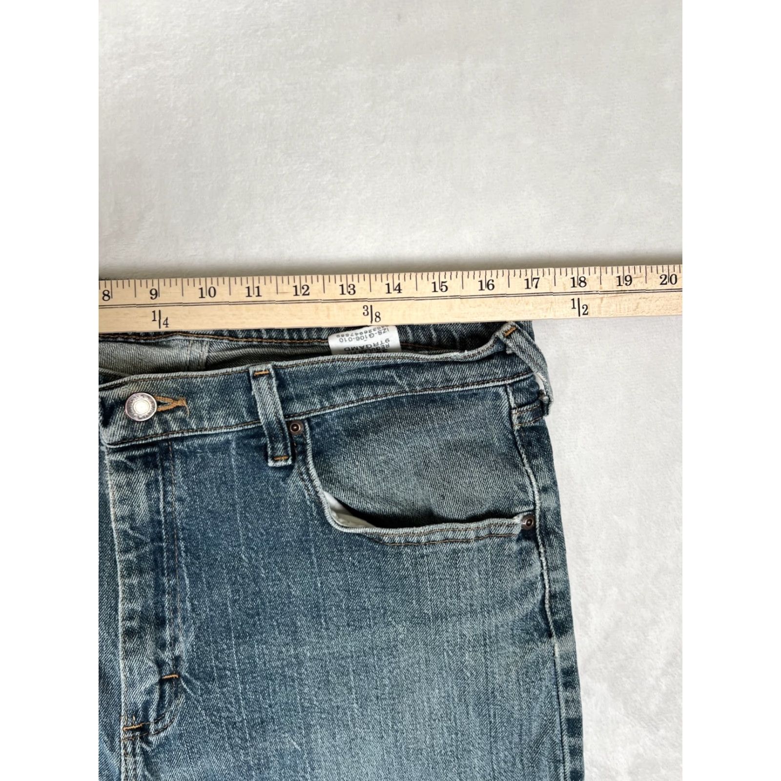Wrangler VINTAGE Wrangler Jeans Mens 34x32 Blue Denim Cowboy Cut Western Straight Leg USA Size US 34 / EU 50 - 4 Thumbnail