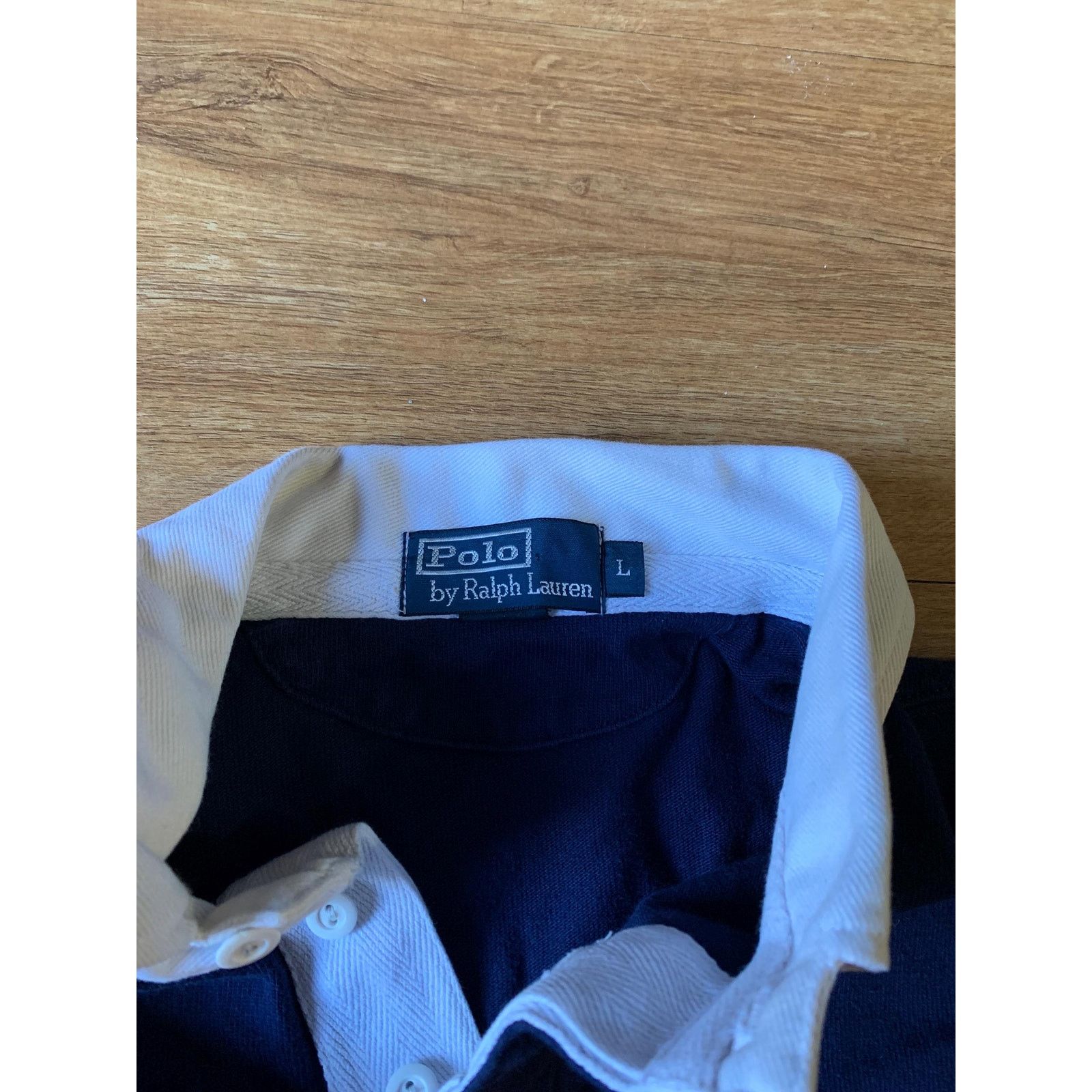 Polo Ralph Lauren Vintage polo Ralph Lauren Rugby shirt size large 1990s 80s Size US L / EU 52-54 / 3 - 3 Thumbnail