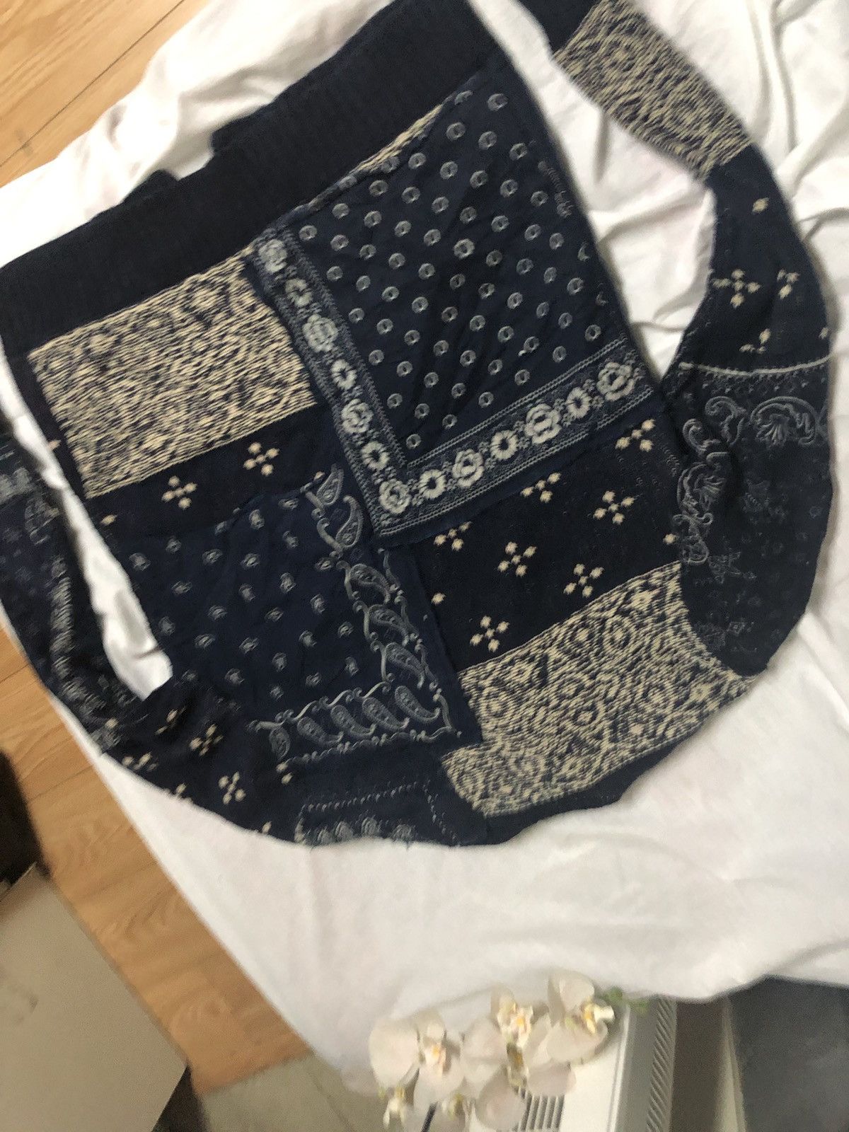 Denim & Supply Ralph Lauren × RRL Ralph Lauren × Ralph Lauren Ralph Lauren Shawl Cardigan Bandanna patchwork Size US XS / EU 42 / 0 - 3 Thumbnail