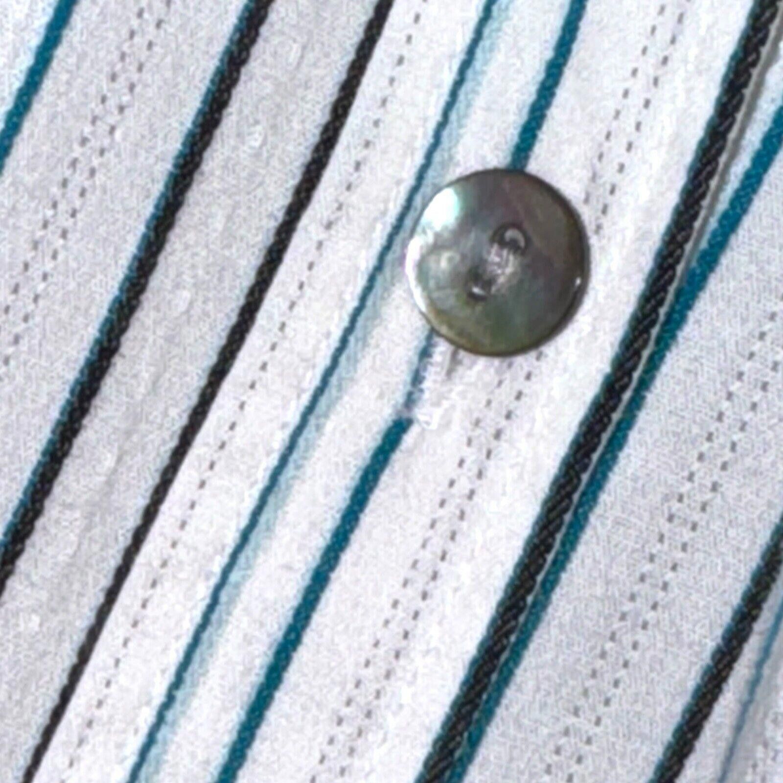 Chicos Chicos Classy Striped Button Down Preppy Shirt Top - Sz S Size S / US 4 / IT 40 - 2 Thumbnail