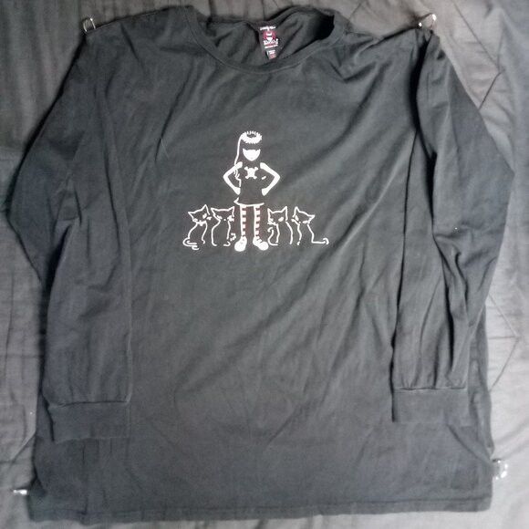 Other Dolls Kill x Emily Long Sleeve T-Shirt Size US XL / EU 56 / 4 - 2 Thumbnail