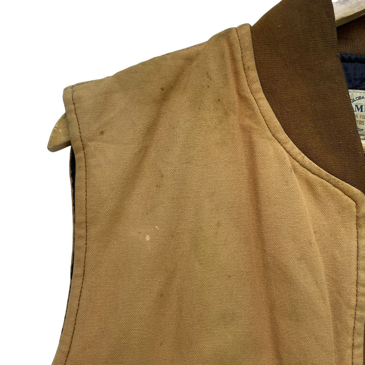 Japanese Brand × Vintage 💥Vintage Game Chips Duck Canvas Workwear Vest Jacket Size US M / EU 48-50 / 2 - 3 Thumbnail