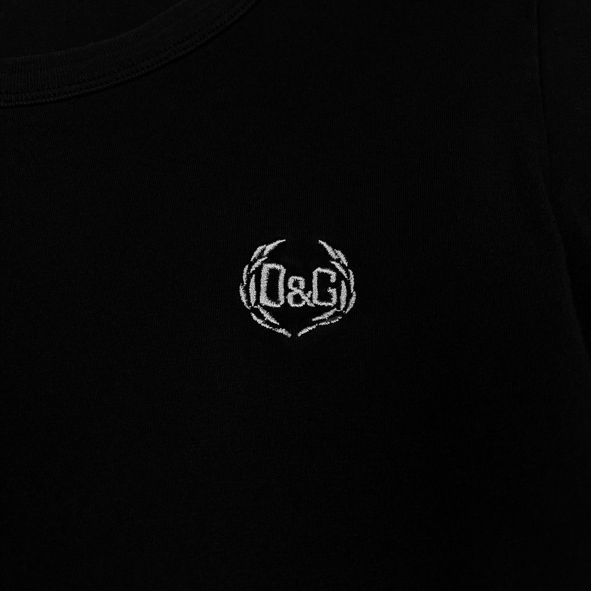 Dolce & Gabbana Dolce&Gabbana Embroidery Logo T-Shirt Size S / US 4 / IT 40 - 3 Thumbnail