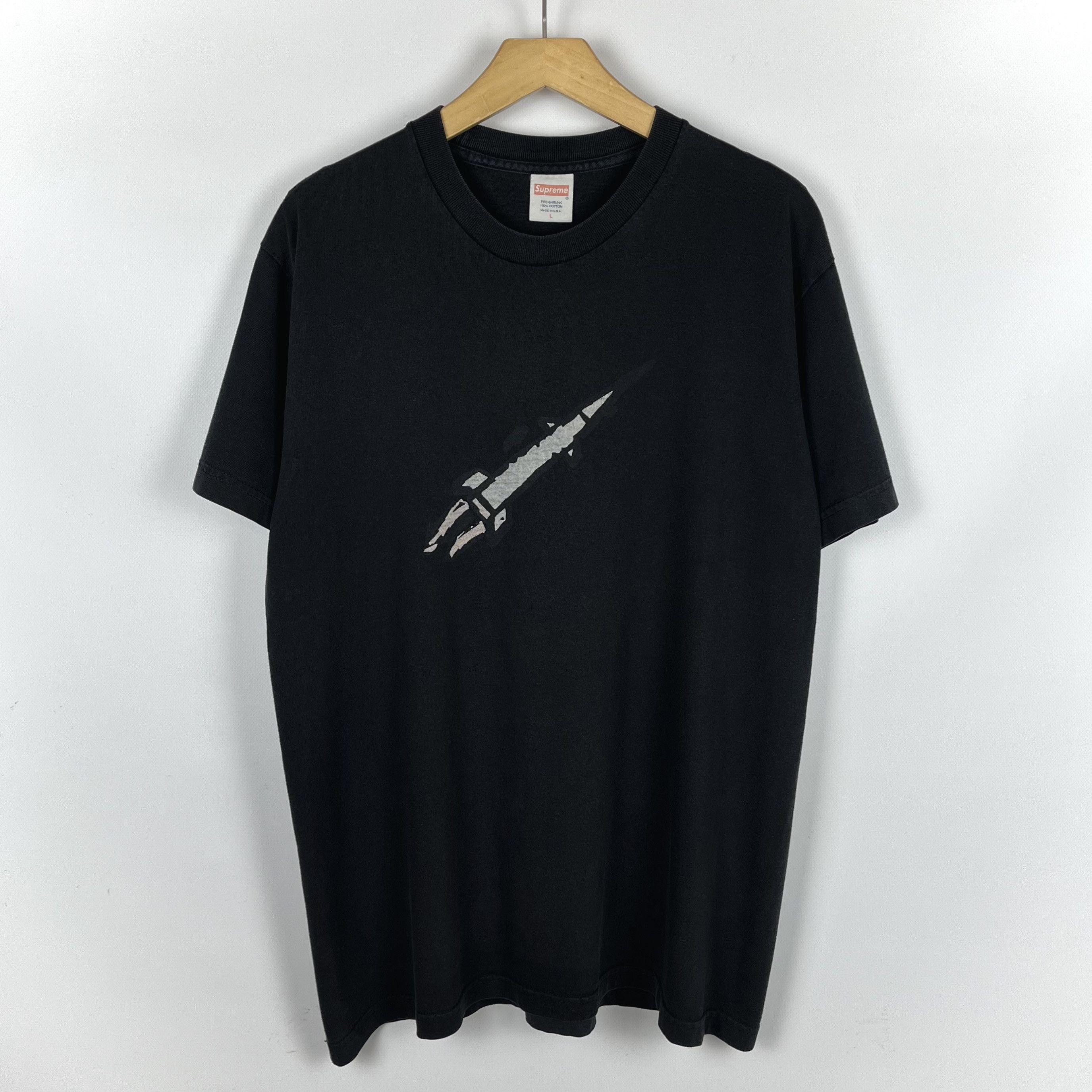 Supreme Supreme Rocket Big Logo T Shirt FW14 Size US L / EU 52-54 / 3 - 1 Thumbnail