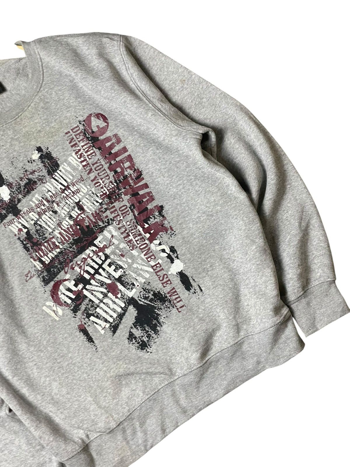 Airwalk × Japanese Brand × Vintage Vintage AIRWALK Graphic Crewneck Sweatshirt (98) Size US L / EU 52-54 / 3 - 3 Thumbnail