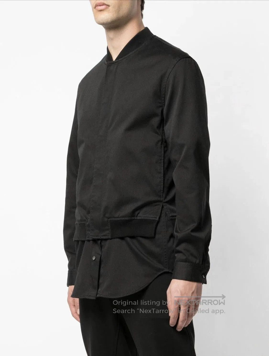 3.1 Phillip Lim 3.1 Phillip Lim Black Shirttail Bomber. Size US M / EU 48-50 / 2 - 2 Thumbnail