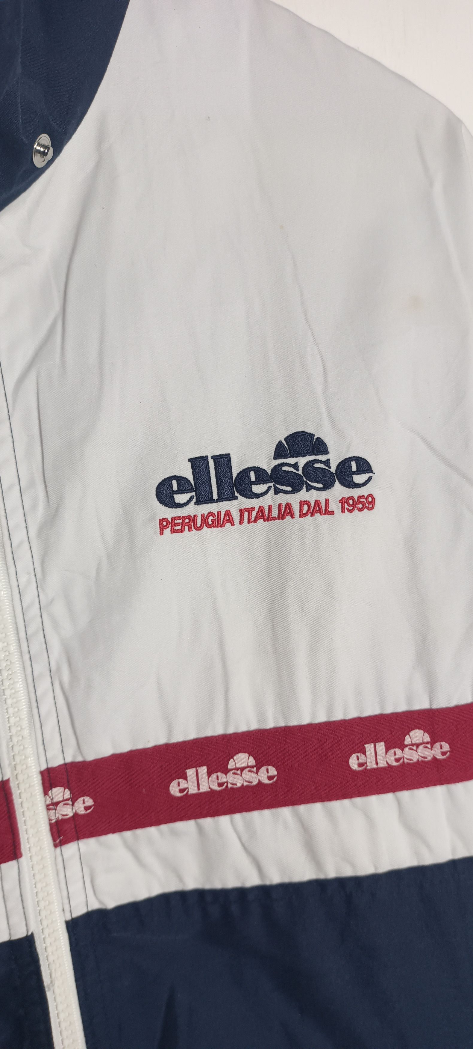 Ellesse 🔥🔥VINTAGE ELLESE JACKET FULL ZIPPER Size US L / EU 52-54 / 3 - 5 Thumbnail
