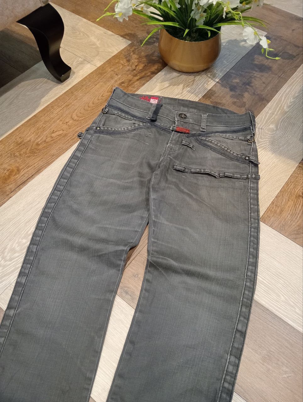 Marithe + Francois Girbaud LE JEAN DE MARITHE FRANCOIS GIRBAUD STRETCH JEANS Size US 30 / EU 46 - 4 Thumbnail