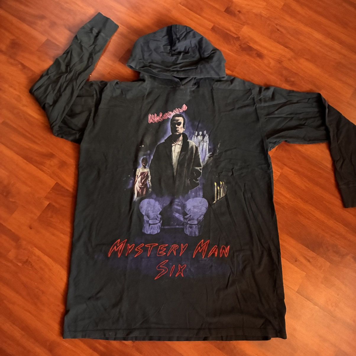 t*2様 mm6 Maison Margiela Mystery Man フード Maison Margiela MM6 MAISON MARGIELA MYSTERY MAN SIX HOODIE | Grailed