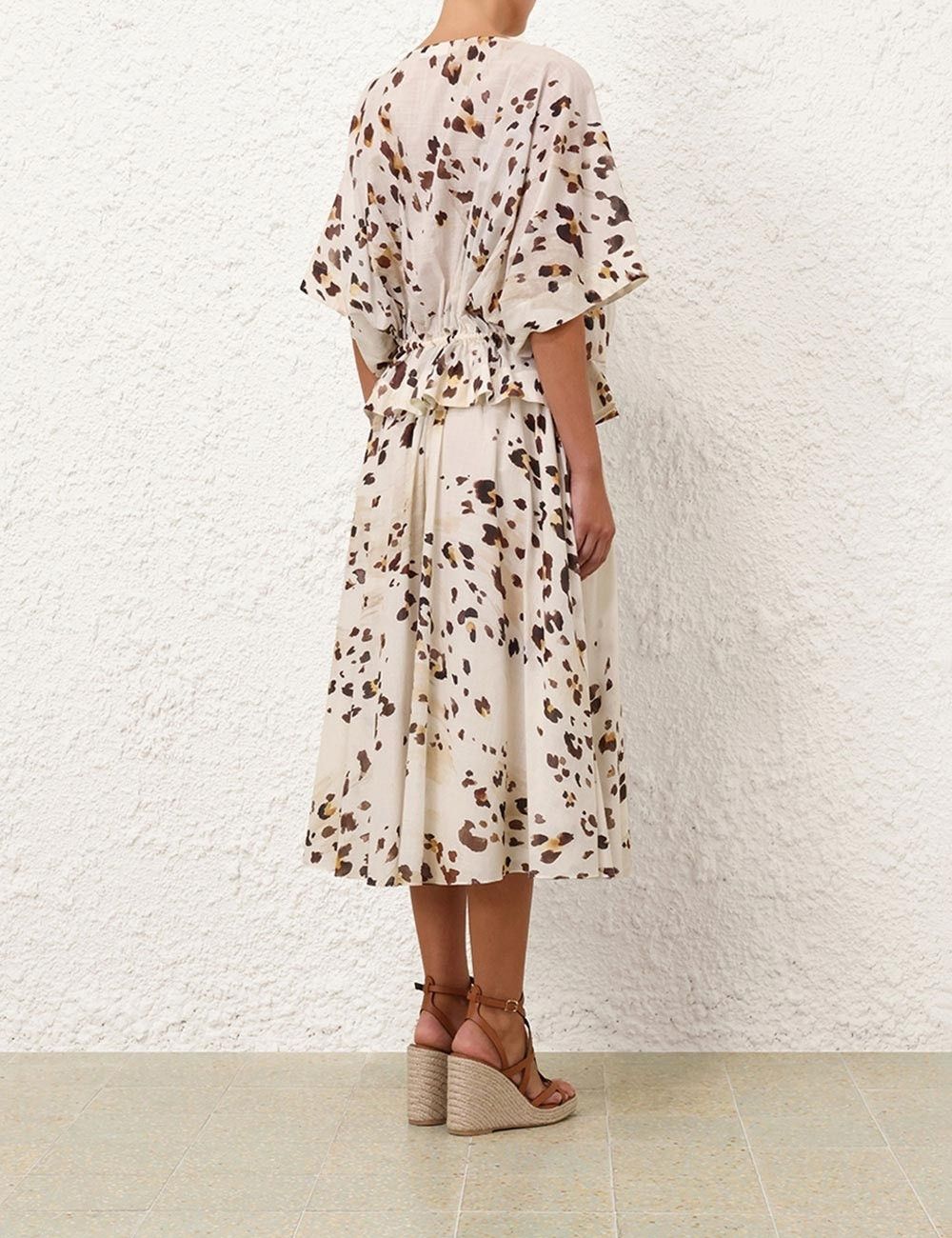 Zimmermann oc11z1025 Acacia Draw Waist Top in Multicolor Size L / US 10 / IT 46 - 4 Thumbnail