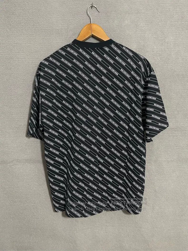 Balenciaga Balenciaga Diagonal letter full-print short-sleeve Size US S / EU 44-46 / 1 - 2 Thumbnail