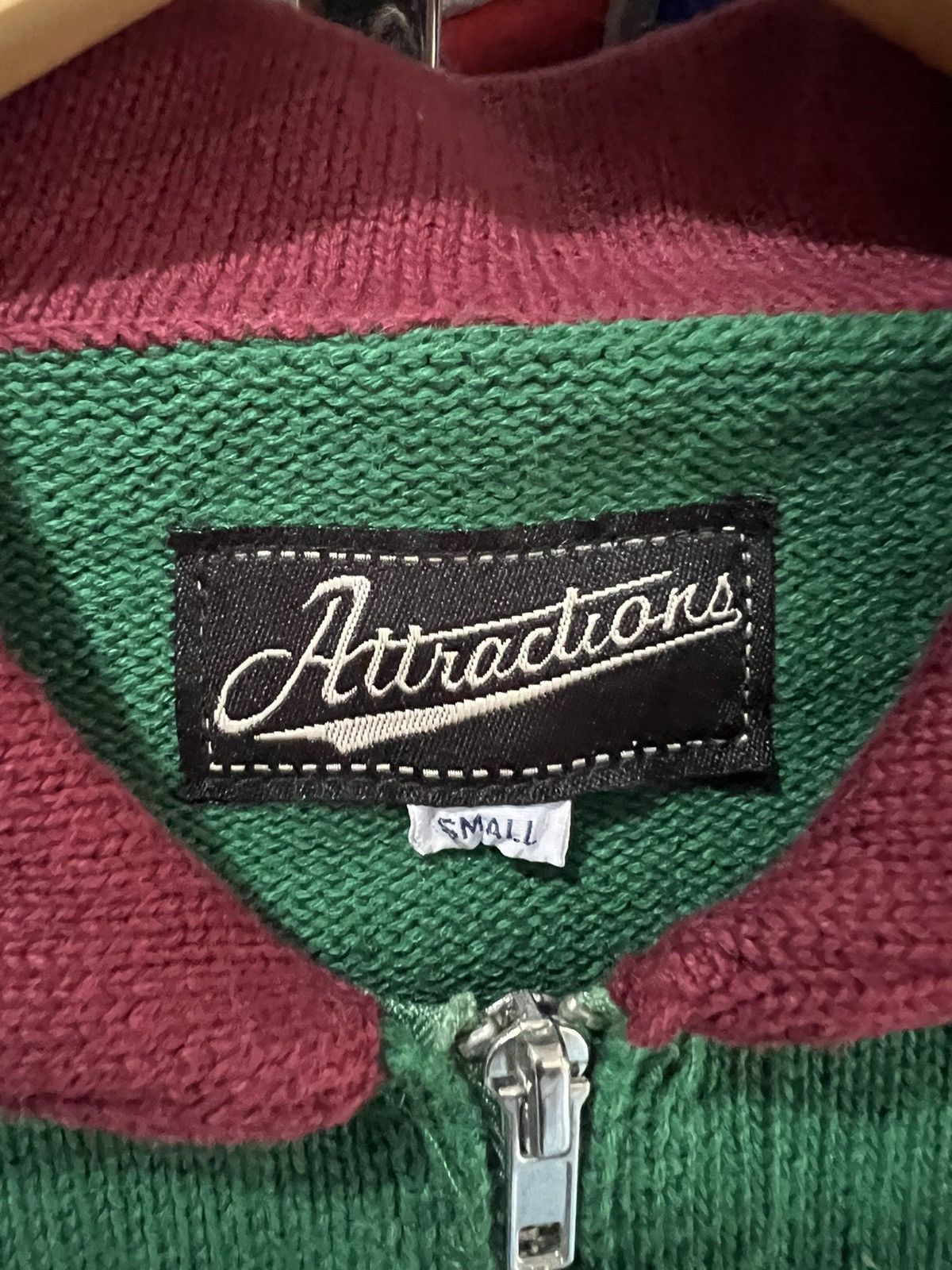 Japanese Brand 🔥Attraction American Motorcycle Association Knit Sweater Size US S / EU 44-46 / 1 - 11 Thumbnail