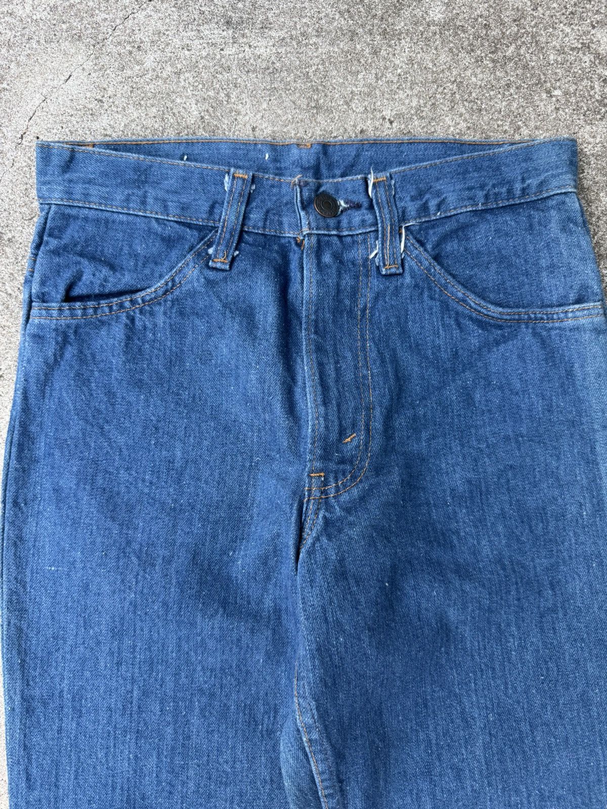 Levi's × Vintage Vtg 70’s Levi’s 646 Orange Tab Bellbottom Flare Jeans 28x28 Size US 28 / EU 44 - 7 Thumbnail