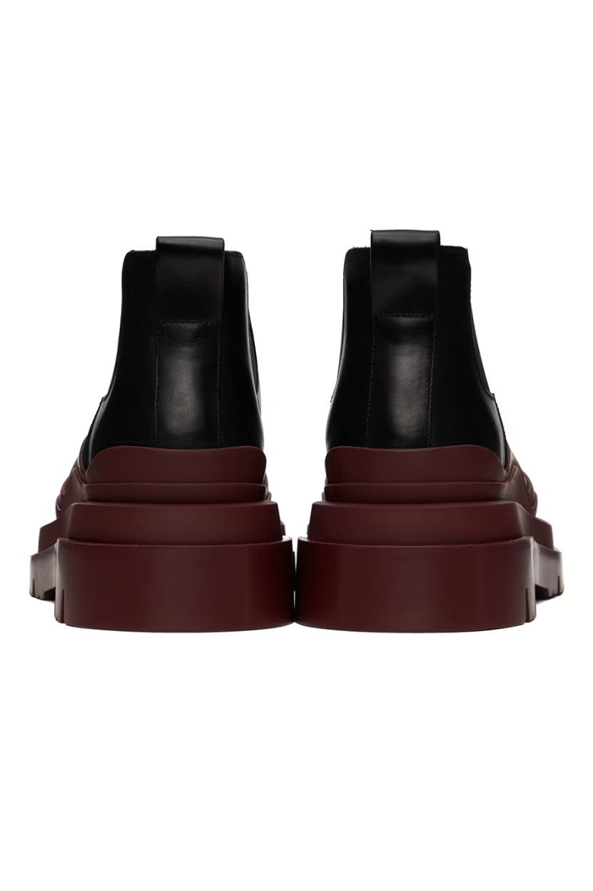 Bottega Veneta o1n1vont0924 Tire Ankle Chelsea Boot in Black Size US 10.5 / EU 43-44 - 2 Thumbnail